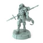 vampire warrior miniature 3D printed gothic vampire leader figure