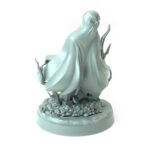 Specter Manifesting 3D-printed ghostly figure for dark fantasy and Halloween-themed tabletop RPGs