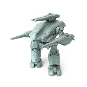 3D Printed Stone Rhino Behemoth BHN-6H Assault Mech