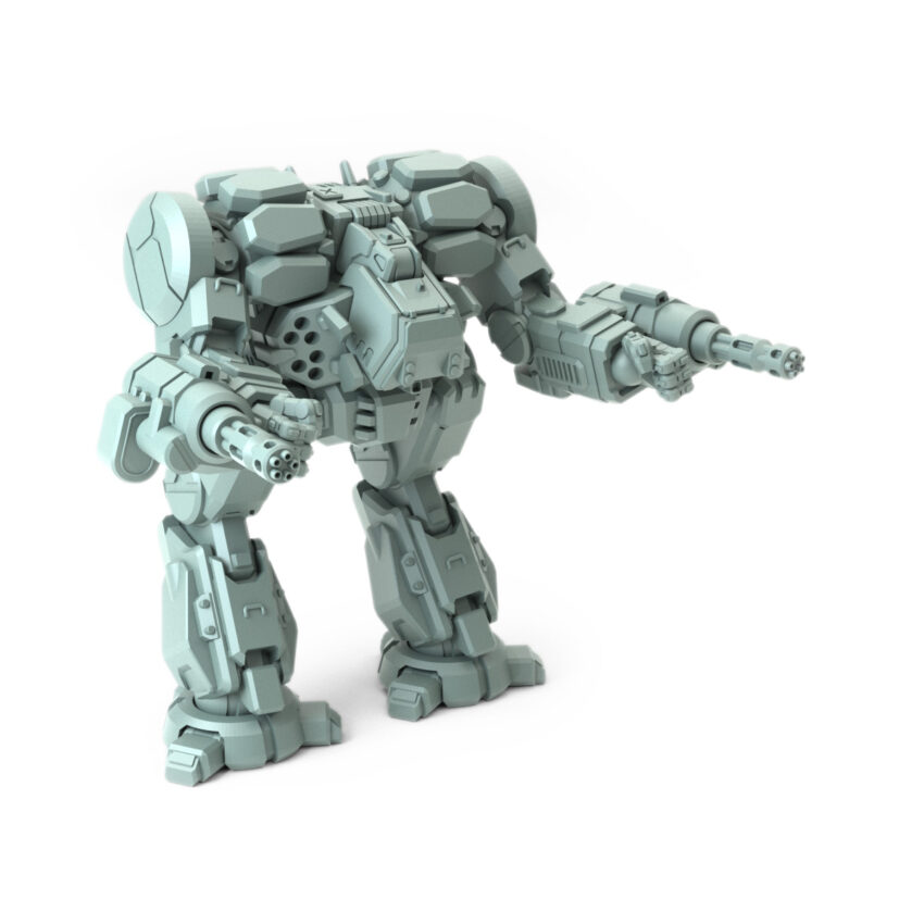 3D printed Thug battlemech