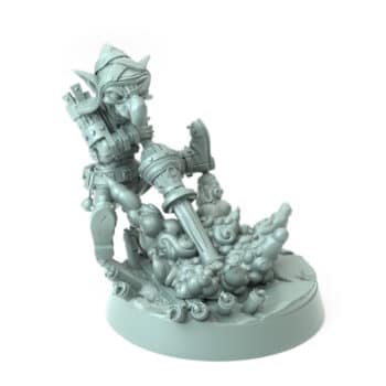 Tosser B Blast Frenzy goblin fantasy 3D printed miniature for tabletop games