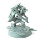 Tosser G Shield n Stab goblin fantasy 3D printed miniature for tabletop games