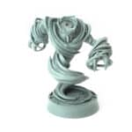 3D-printed fantasy miniature Typhoon Beast swirling elemental storm