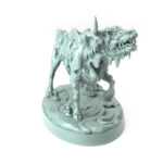 Undead Cow 3D-printed decaying cow for horror and Halloween-themed tabletop RPGs