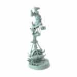 Unicycle Pose A Handstand Hustle goblin fantasy 3D printed miniature for tabletop games