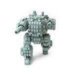 3D printed UrbanMech battlemech