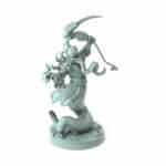 Wizard Mimic 3D-printed sorcerer with mimic features and magical effects fantasy tabletop gaming