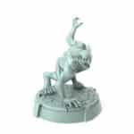 vampire beast miniature 3D printed feral gothic predator horror figure