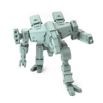 3D printed Balius quadrupedal mech